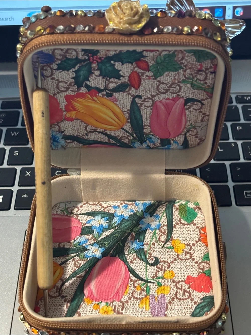 Bratz x Gucci Bejeweled Crossbody Bag